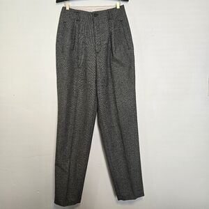 VTG Ninon Gray Pleated Dress Pants with Pockets